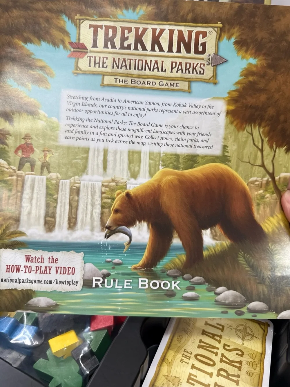 the National Parks Board Game - family fun! Open box new game